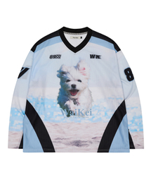 WaiKei（ワイケイ）の「Maltese GOOREUM mesh jersey long sleeve tshirts（Tシャツ/カットソー・メンズ）」