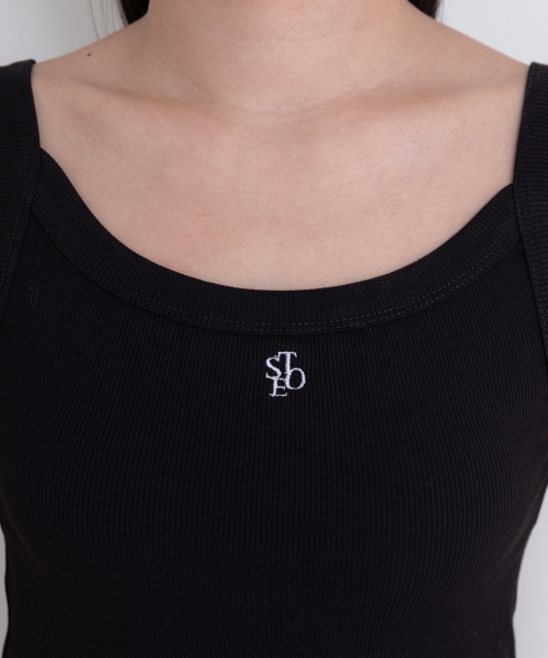 SELITIO(セレティオ)の「ベーシックロゴスリーブレストップブラック(Tシャツ/カットソー・レディース・ブラック・SMALL/MEDIUM)」の3枚目の写真