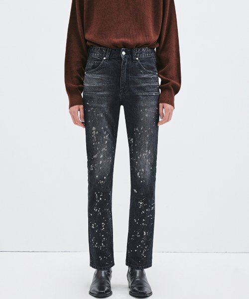 LMOOD(エルムード)の「ブリーチダルメシアンデニムパンツウォッシュドブラック(デニムパンツ・メンズ・その他・44/46)」の8枚目の写真