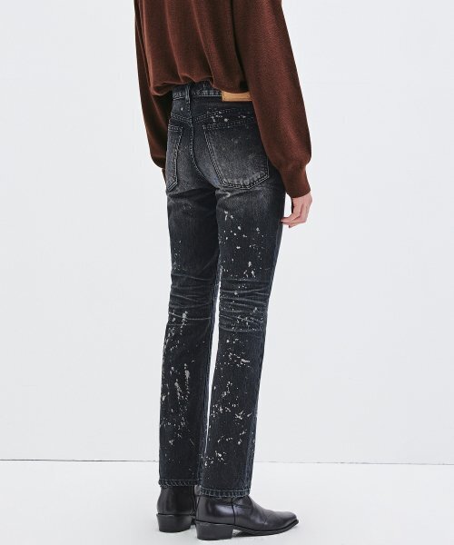 LMOOD(エルムード)の「ブリーチダルメシアンデニムパンツウォッシュドブラック(デニムパンツ・メンズ・その他・44/46)」の3枚目の写真