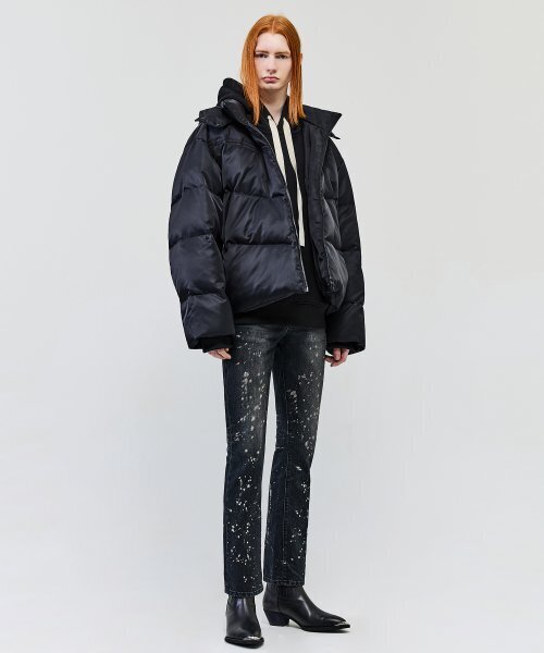 LMOOD(エルムード)の「ブリーチダルメシアンデニムパンツウォッシュドブラック(デニムパンツ・メンズ・その他・44/46)」の5枚目の写真