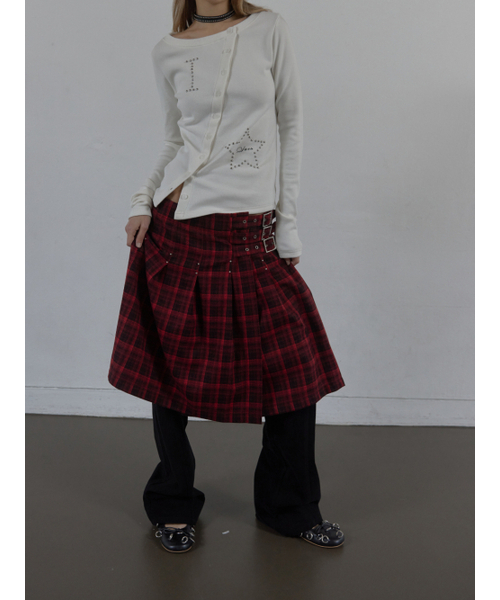 SETUP-EXE（セットアップイーエックスイー）の「STAR BUTTON TOP / WHITE（Tシャツ/カットソー・レディース・その他・OS）」の8枚目の写真