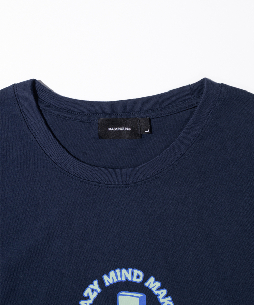 MASSNOUN（マスノウン）の「[16番手] チェア 半袖Tシャツ MSHTS014-NV（Tシャツ/カットソー・レディース・その他・LARGE/MEDIUM/SMALL/X-LARGE）」の2枚目の写真