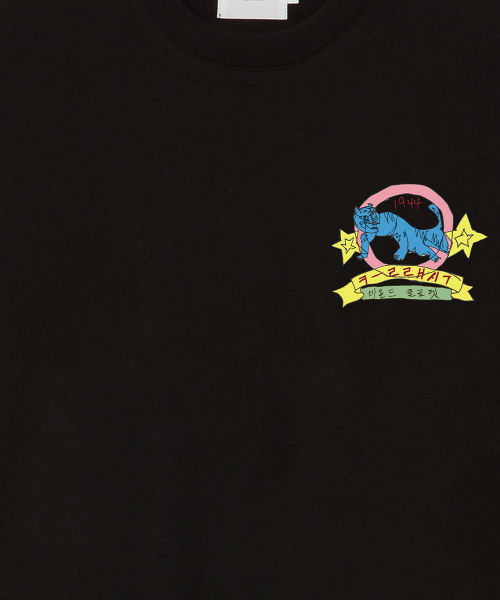 Beyond Closet(-)の「ニュークラシックプレッピーモダンアート半袖Tシャツブラック(Tシャツ/カットソー・メンズ・その他・LARGE/SMALL)」の5枚目の写真