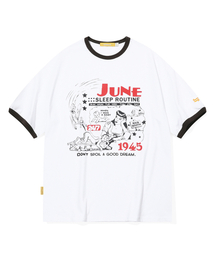 MAINBOOTH（メインブース）の「Sleep Routine T-shirt(WHITE)（Tシャツ/カットソー）」