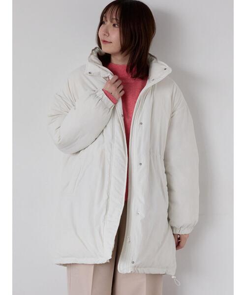 Te chichi TERRASSE（テチチテラス）の「【撥水】中綿ミリタリーコート（その他アウター・レディース・オフホワイト/カーキ/ブラック・F）」の2枚目の写真