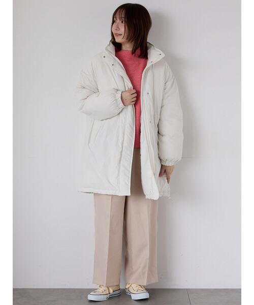 Te chichi TERRASSE（テチチテラス）の「【撥水】中綿ミリタリーコート（その他アウター・レディース・オフホワイト/カーキ/ブラック・F）」の7枚目の写真