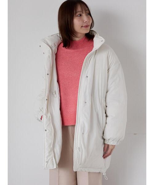 Te chichi TERRASSE（テチチテラス）の「【撥水】中綿ミリタリーコート（その他アウター・レディース・オフホワイト/カーキ/ブラック・F）」の10枚目の写真