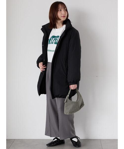 Te chichi TERRASSE（テチチテラス）の「【撥水】中綿ミリタリーコート（その他アウター・レディース・オフホワイト/カーキ/ブラック・F）」の11枚目の写真