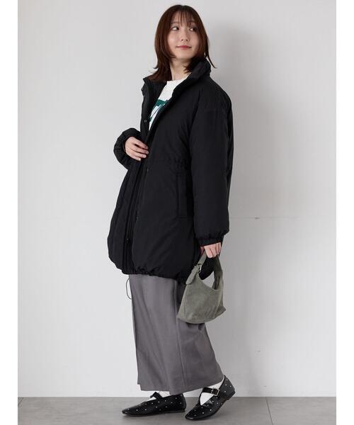 Te chichi TERRASSE（テチチテラス）の「【撥水】中綿ミリタリーコート（その他アウター・レディース・オフホワイト/カーキ/ブラック・F）」の12枚目の写真