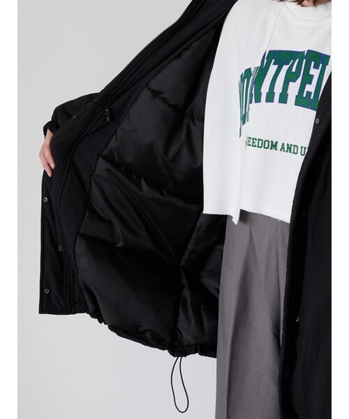 Te chichi TERRASSE（テチチテラス）の「【撥水】中綿ミリタリーコート（その他アウター・レディース・オフホワイト/カーキ/ブラック・F）」の17枚目の写真