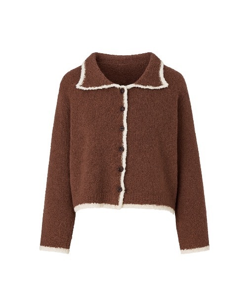 Two-tone Knit Jacket / ツートンニットジャケット（ニット/セーター