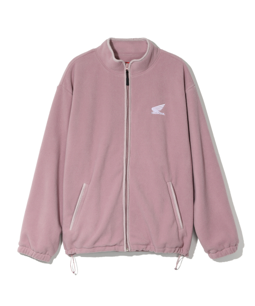 PHYPS MOTORCYCLE(フィップスモーターサイクル)の「Honda Original Wing logo Fleece Jacket Vintage Pink(その他アウター・レディース・その他・SMALL/MEDIUM/LARGE/X-LARGE)」の2枚目の写真