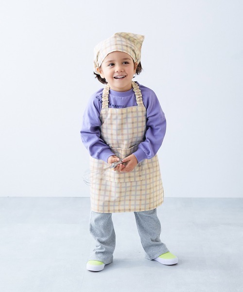 devirock(デビロック)の「速乾 シワになりにくい ゴム付き 三角巾(ヘアバンド・キッズ・ブラック系その他/ピンク系その他/ブルー系その他2/ブルー系その他3/ブラック系その他2/ベージュ系その他/ブルー系その他/ピンク系その他2・M/L)」の9枚目の写真