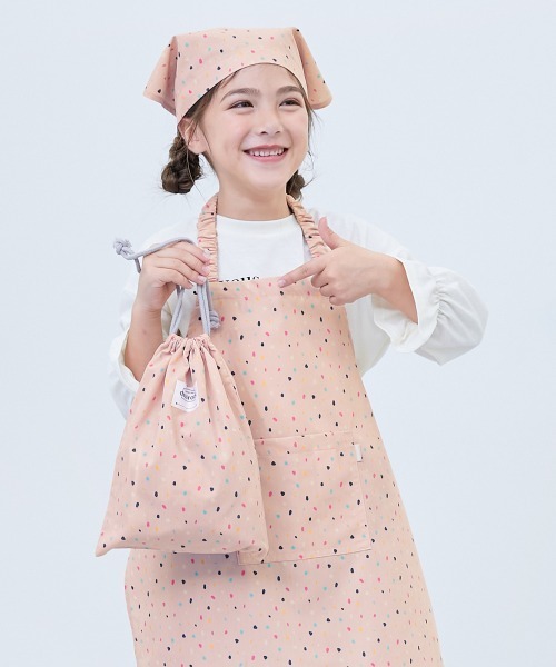 devirock(デビロック)の「速乾 シワになりにくい ゴム付き 三角巾(ヘアバンド・キッズ・ブラック系その他/ピンク系その他/ブルー系その他2/ブルー系その他3/ブラック系その他2/ベージュ系その他/ブルー系その他/ピンク系その他2・M/L)」の15枚目の写真