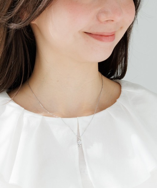 flower(フラワー)の「ブルーミングパールネックレス(ネックレス・レディース・シルバー/ゴールド・FREE)」の18枚目の写真