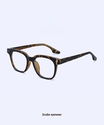 2CUBE（トゥキューブ）の「2dot spyd(Leo pard)（メガネ）」