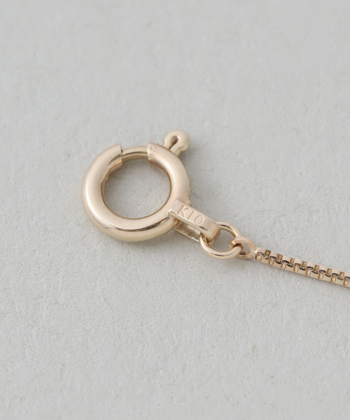 SLOBE IENA(スローブイエナ)の「SLOBE ベネチアンチェーンネックレス K10(ネックレス・レディース・ゴールド・FREE)」の9枚目の写真