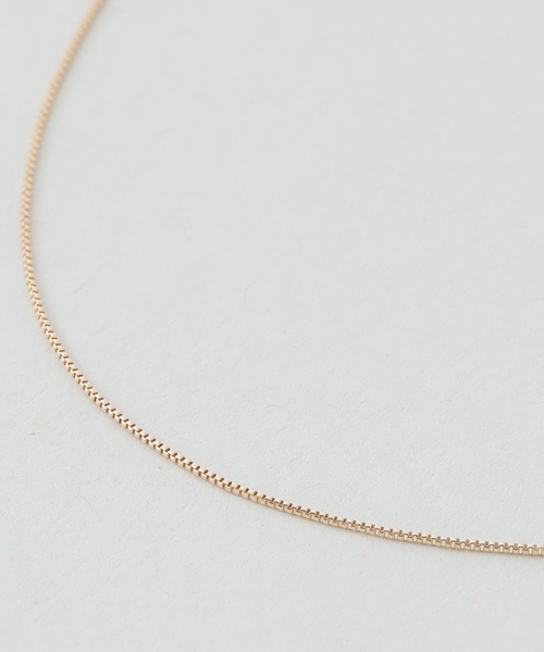 SLOBE IENA(スローブイエナ)の「SLOBE ベネチアンチェーンネックレス K10(ネックレス・レディース・ゴールド・FREE)」の10枚目の写真