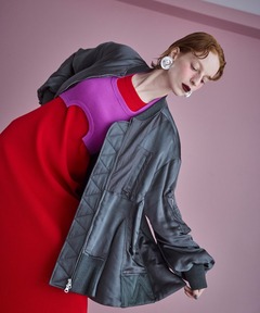 UNISEX》Sheep Leather Prime-Over Ulster Coat/シープレザープライム