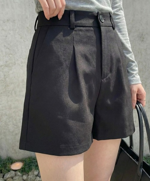 cammie（キャミー）の「ウールショートパンツ（その他パンツ・レディース・ブラック・M/L）」の2枚目の写真