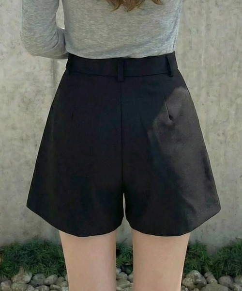 cammie（キャミー）の「ウールショートパンツ（その他パンツ・レディース・ブラック・M/L）」の4枚目の写真