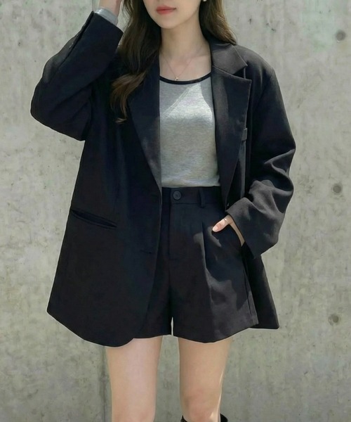 cammie（キャミー）の「ウールショートパンツ（その他パンツ・レディース・ブラック・M/L）」の6枚目の写真