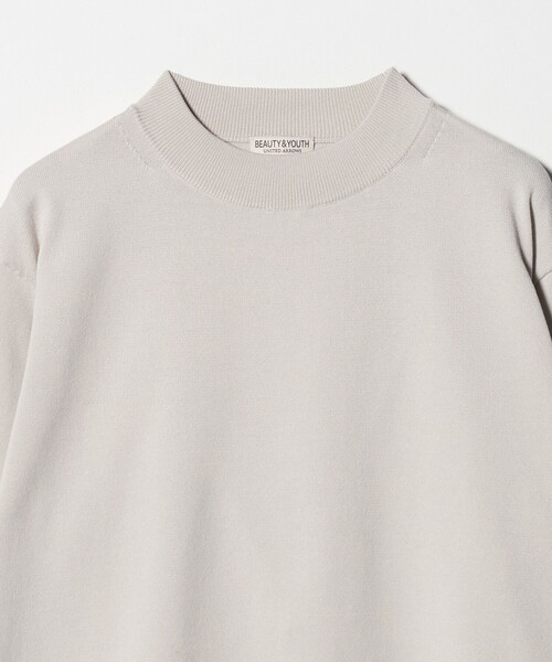 BEAUTY&YOUTH UNITED ARROWS（ビューティーアンドユースユナイテッドアローズ）の「デオドラント ジャケット ネック ロングスリーブ ニット 抗菌防臭 ウォッシャブル（ニット/セーター・メンズ・ホワイト/ブラック/ナチュラル・S/M/L/XL）」の11枚目の写真