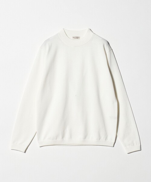 BEAUTY&YOUTH UNITED ARROWS（ビューティーアンドユースユナイテッドアローズ）の「デオドラント ジャケット ネック ロングスリーブ ニット 抗菌防臭 ウォッシャブル（ニット/セーター・メンズ・ホワイト/ブラック/ナチュラル・S/M/L/XL）」の15枚目の写真