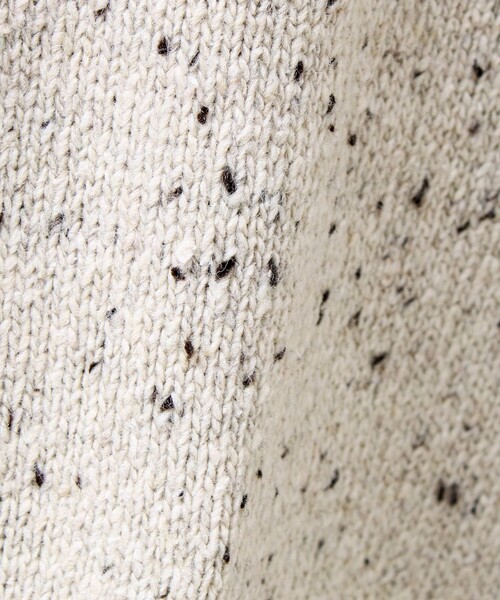 GLOSTER（グロスター）の「【冬の大人レイヤードに】ネップハーフジッププルオーバー（ニット/セーター・メンズ・ネイビー/オフホワイト/チャコールグレー・L/S/M）」の12枚目の写真