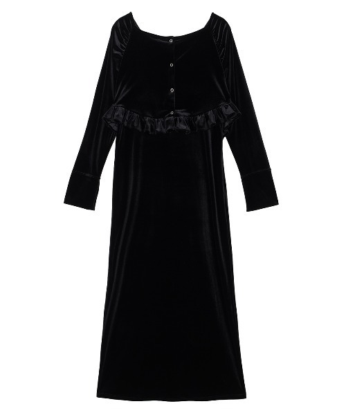 UND OFF SHOULDER VELOUR CARDIGAN SET DRE（ドレス）｜Ameri（アメリ