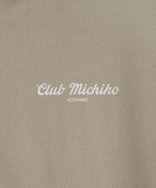 MICHIKO LONDON（ミチコ ロンドン）の「Vintage Washed Graphic Top Beige_Unisex（Tシャツ/カットソー・レディース・その他・MEDIUM/LARGE）」の4枚目の写真