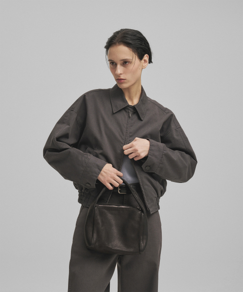 ANOTHER OFFICE WOMEN(アナザー オフィス ウーマン)の「w. Bold Harrington Jacket (Charcoal)(その他アウター・レディース・その他・FREE)」の3枚目の写真