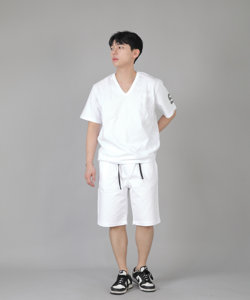SAINTCREW（セントクルー）の「ピンタックショーツ EPS-350 ホワイト（その他パンツ・メンズ・その他・MEDIUM/LARGE/X-LARGE）」の5枚目の写真