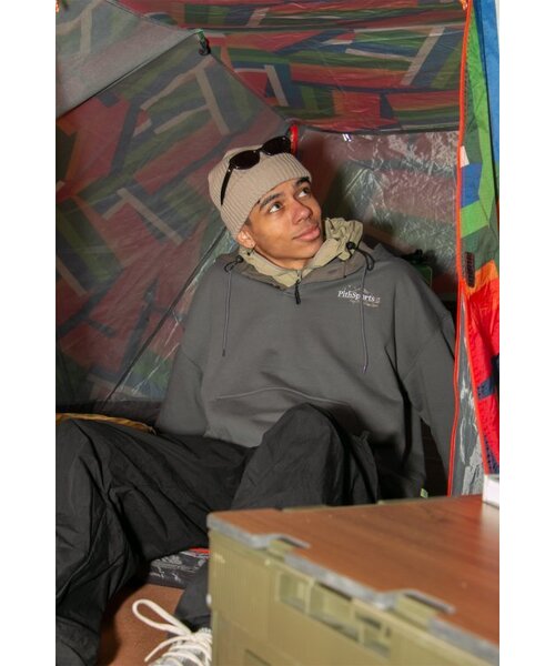 PITHSPORTS(ピース スポーツ)の「E.H.E.S Button Hoodie(Charcoal)(パーカー・レディース・その他・MEDIUM/LARGE)」の2枚目の写真