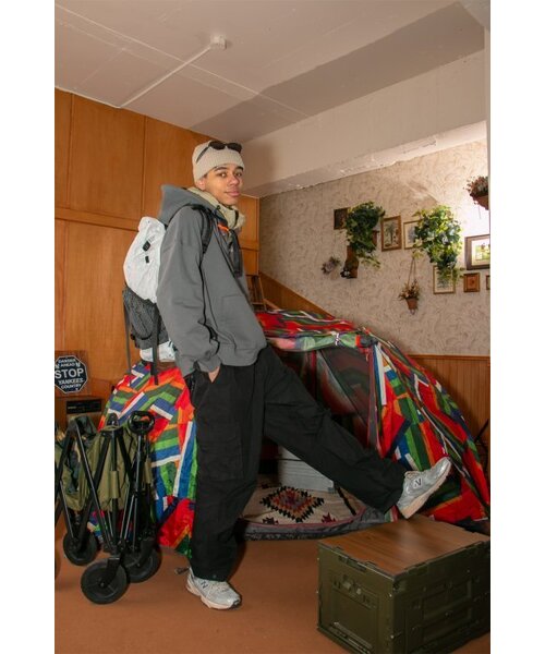 PITHSPORTS(ピース スポーツ)の「E.H.E.S Button Hoodie(Charcoal)(パーカー・レディース・その他・MEDIUM/LARGE)」の4枚目の写真
