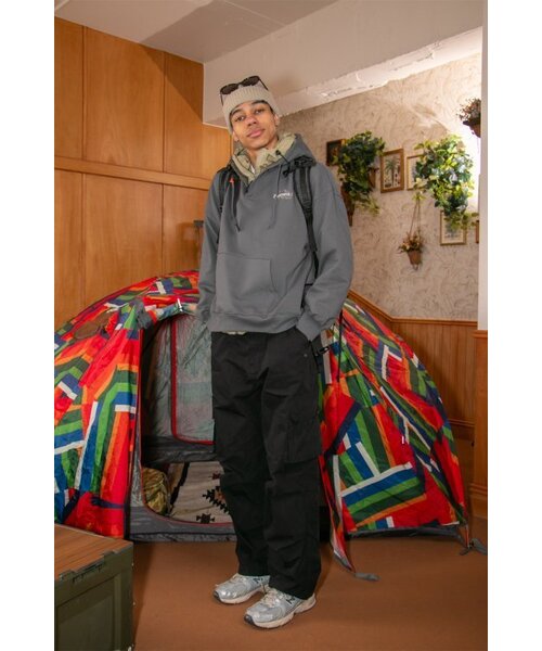 PITHSPORTS(ピース スポーツ)の「E.H.E.S Button Hoodie(Charcoal)(パーカー・レディース・その他・MEDIUM/LARGE)」の5枚目の写真