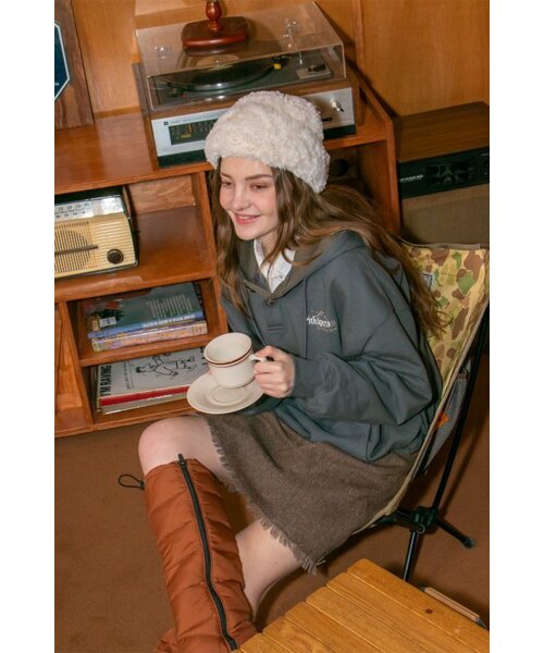 PITHSPORTS(ピース スポーツ)の「E.H.E.S Button Hoodie(Charcoal)(パーカー・レディース・その他・MEDIUM/LARGE)」の7枚目の写真