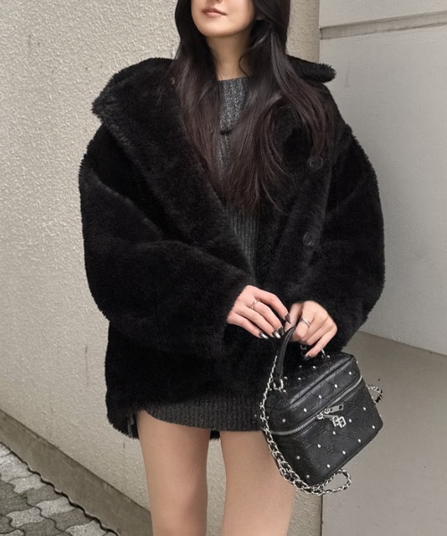 ZOZO限定！！】ラインストーンキルティングBAG（ショルダーバッグ