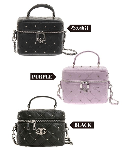 GYDA ラインストーンキルティングBAG セール】【ZOZO限定！！】ラインストーンキルティングBAG（ショルダー