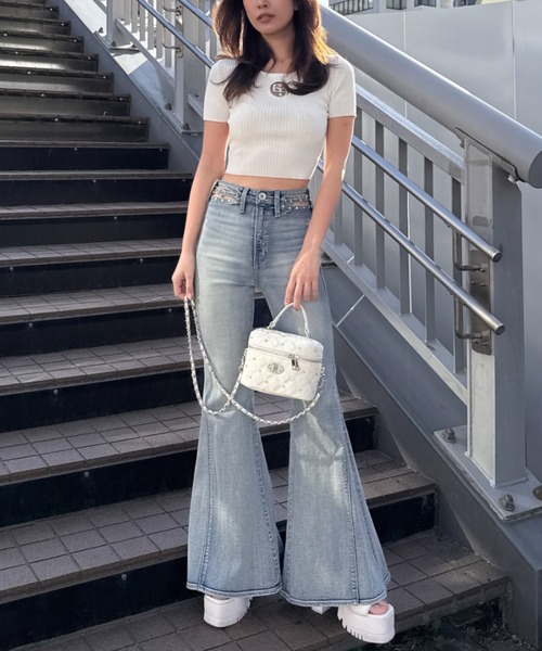 GYDA（ジェイダ）の「【ZOZO限定！！】ラインストーンキルティングBAG（ショルダーバッグ・レディース・パープル/ブラウン/その他4/アイボリー/その他3/ブラック/オフホワイト・FREE）」の21枚目の写真