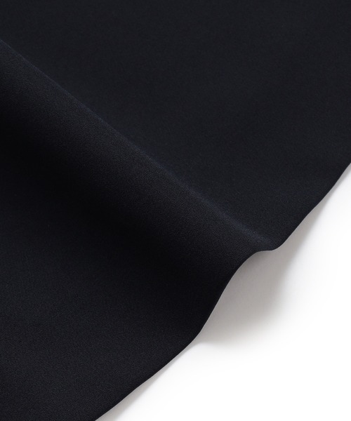 CROSS FUNCTION（クロスファンクション）の「《洗える・シワになりにくい》2点セット 正解 ペプラムブラウス&ワイドパンツ　5サイズ展開【CROSS FUNCTION/クロスファンクション】（スーツセット・レディース・ネイビー/ブラック/ライトベージュ・7号/9号/11号/13号/15号）」の11枚目の写真