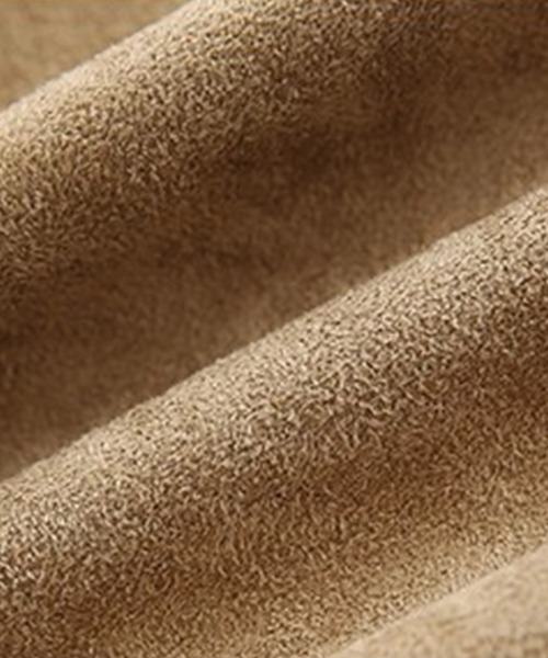 Fano Studios（ファノ ストゥディオズ）の「コーデュロイディティール フェイクスエードジャケット FD25M017【Fano Studios】【2025AW】（ミリタリージャケット・レディース・ベージュ・L/M/S）」の14枚目の写真