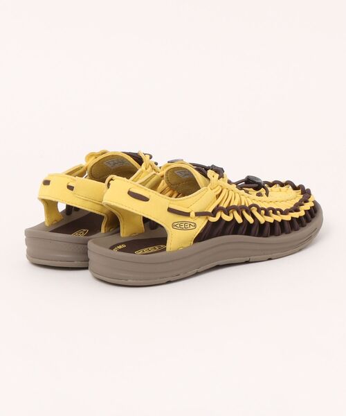 KEEN(キーン)の「KEEN キーン UNEEK ユニーク 1032181(スニーカー・メンズ・ブラウン×イエロー・28.5cm/28.0cm/27.5cm/27.0cm/26.5cm/26.0cm/25.5cm)」の7枚目の写真