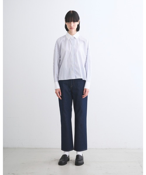 Traditional Weatherwear(トラディショナルウェザーウェア)の「GRAYS(シャツ/ブラウス・レディース・ネイビー系1/ブルー系・S/XS)」の4枚目の写真