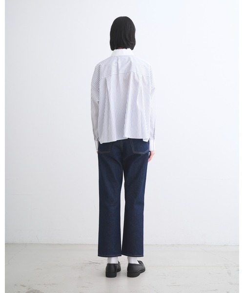 Traditional Weatherwear(トラディショナルウェザーウェア)の「GRAYS(シャツ/ブラウス・レディース・ネイビー系1/ブルー系・S/XS)」の5枚目の写真
