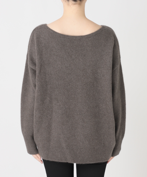 JOURNAL STANDARD(ジャーナルスタンダード)の「FOX WOOL 2WAY Vネックプルオーバー(ニット/セーター・レディース・ブラウン/ライトブルー/ピンク・FREE)」の22枚目の写真