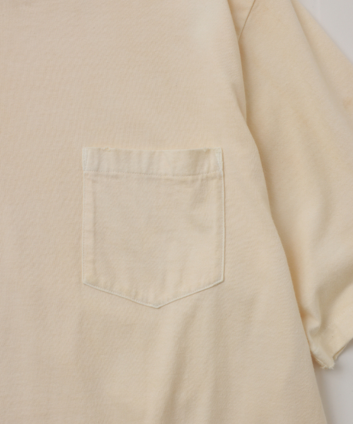 UNFOLLOW（アンフォロー）の「【FOLL / フォル】brushed garment dye tee（Tシャツ/カットソー・メンズ・グレー/アイボリー・3/2）」の7枚目の写真