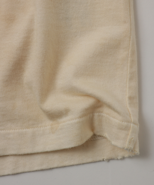 UNFOLLOW（アンフォロー）の「【FOLL / フォル】brushed garment dye tee（Tシャツ/カットソー・メンズ・グレー/アイボリー・3/2）」の8枚目の写真
