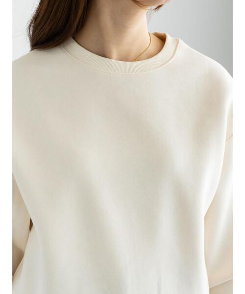 Te chichi（テチチ）の「ワンポイント刺繍裏起毛プルオーバー（Tシャツ/カットソー・レディース・オフホワイト/サックスブルー/ピンク・F）」の16枚目の写真